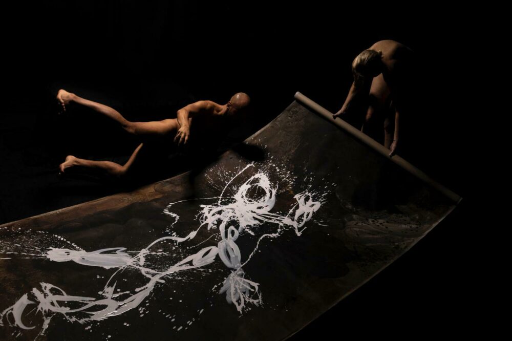 Ines Valentinitsch, Live- Performance in München, 2024  (Foto: Orlando Salmeri)