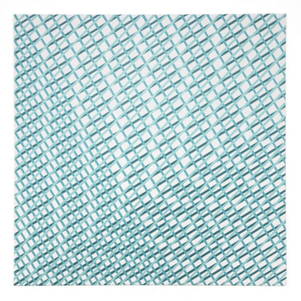 BARBARA HOELLER Deep Space 02 2022 Acryllack auf Lederimitat 125 x 125 cm credit B Hoeller