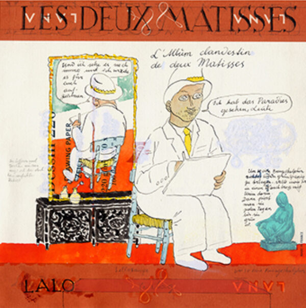 TITELSEITE DAS VERBORGENE ALBUM DER BEIDEN MATISSE Matisse Projekt RHIZOM Graz Varvasovszky